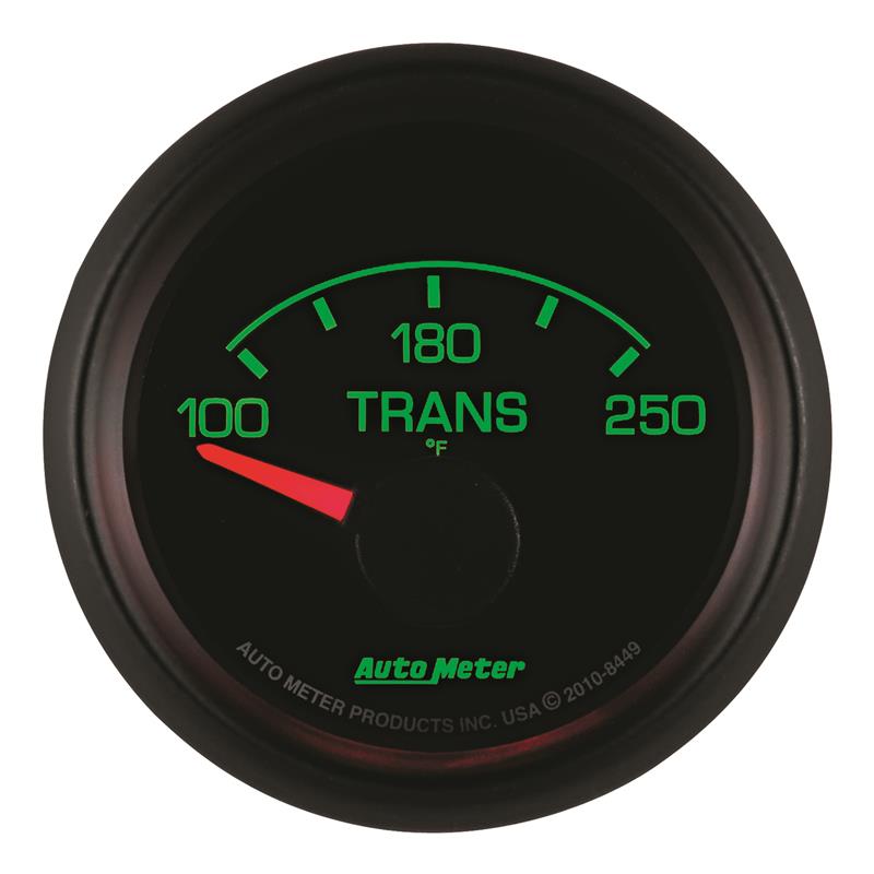 Autometer Factory Match Ford 52.4mm Short Sweep Electronic 100-250 Deg F Transmission Temp Gauge