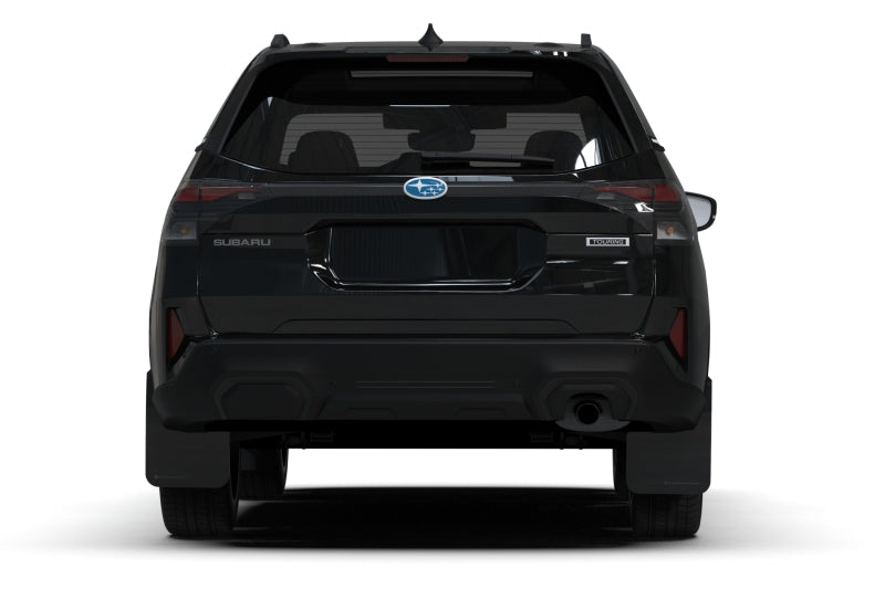 Rally Armor 25-26 Subaru Forester & Hybrid Black UR Mud Flap w/Red Logo