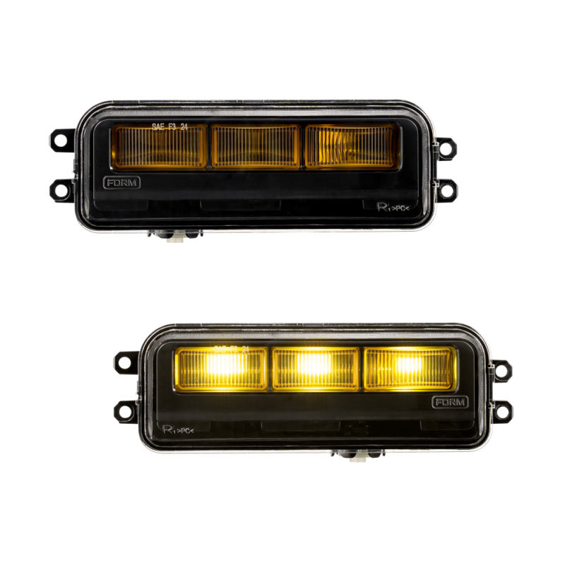 Form Lighting Type T3 Tacoma/Tundra/4Runner/Sequoia LED Fog Lights Yellow (Pair)