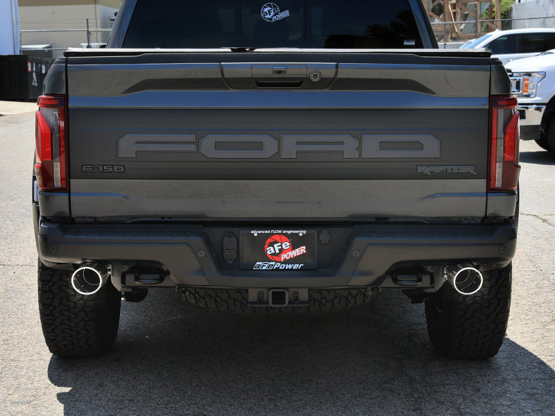 aFe Vulcan Series Cat-Back Exhaust System Ford F-150 Raptor 21-24 V6-3.5L (tt)
