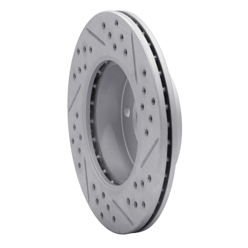 R1 03-06 Dodge Verna (Mexico) Front Left Drilled & Slotted Geo-Carbon Rotor