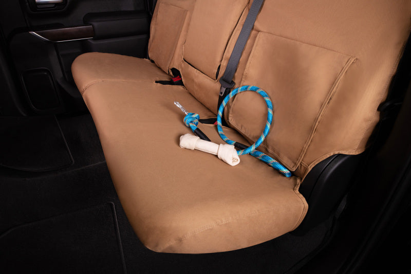 Covercraft 10-14 Chevrolet Avalanche Polycotton SeatSaver Custom Front Row Seat Covers - Tan