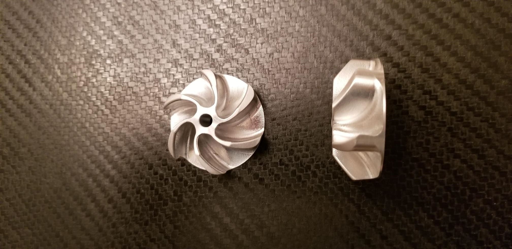 MSV Racing ’04-‘06 RMZ250 High Performance Billet 7075-T6  Aluminum H2O Impeller image 2