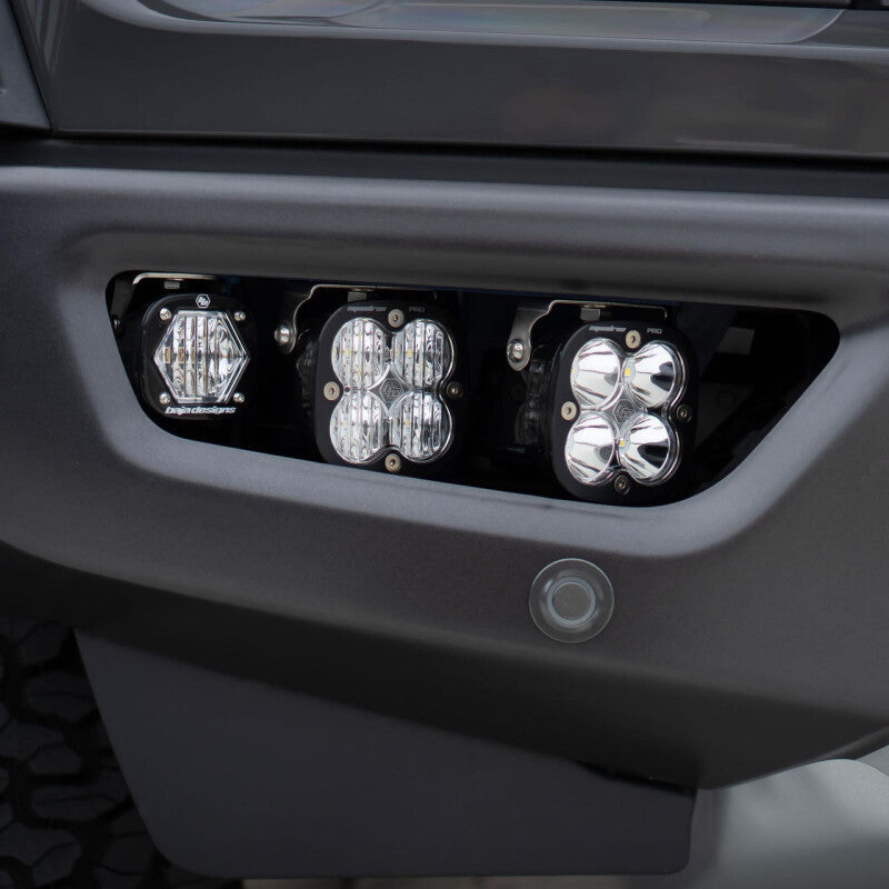 Baja Designs 2021+ Ford Raptor Aftermarket Pro Fog Pocket Sport Kit