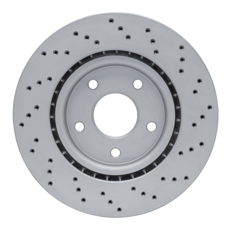 DFC 12-25 Chrysler Town & Country Front Left Drilled Geoperformance Rotor