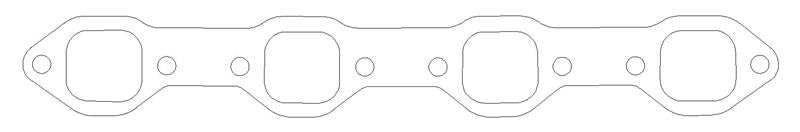 Cometic Ford Windsor V8 .064in ArmorCore Exhaust Mani Gasket Set