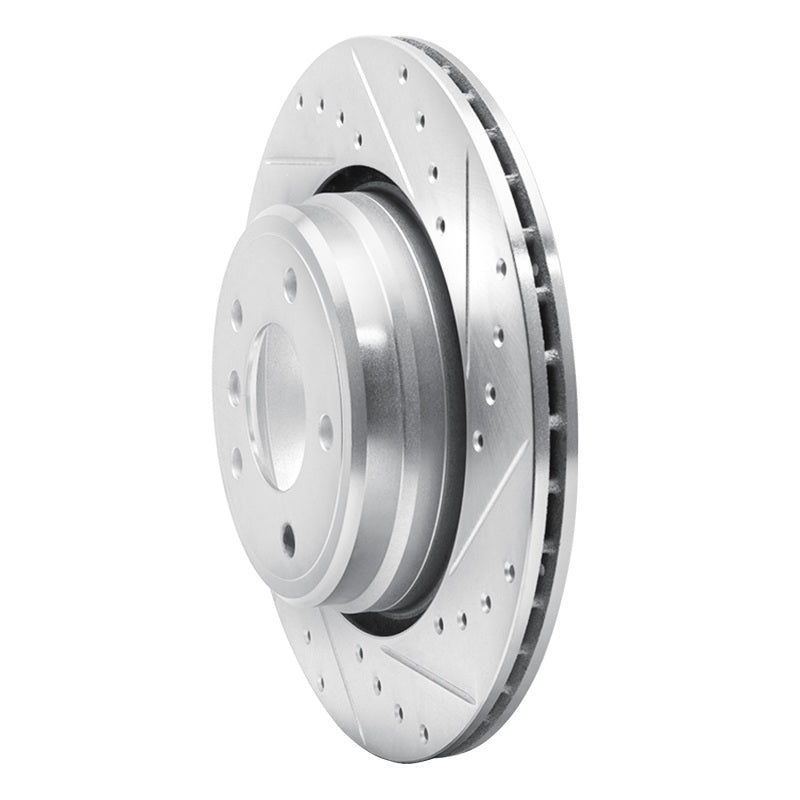 DFC 95-03 BMW Z8 Rear Right Drilled & Slotted Silver Brake Rotor