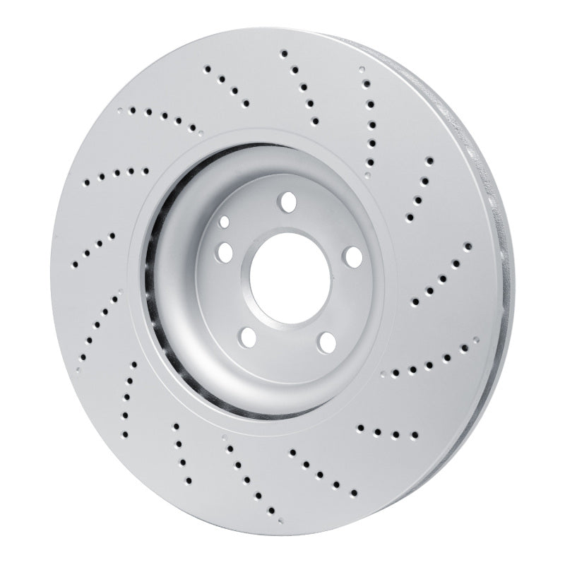 R1 12-18 Mercedes-Benz CLS550 Front Drilled GeoSPEC Coated Rotor
