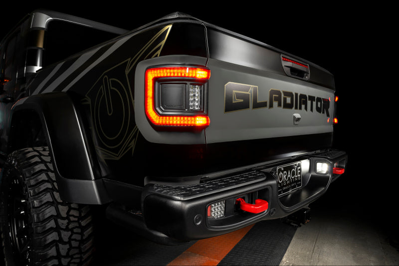 Oracle 2020+ Jeep Gladiator JT Flush Mount LED Tail Lights - Tinted Lens