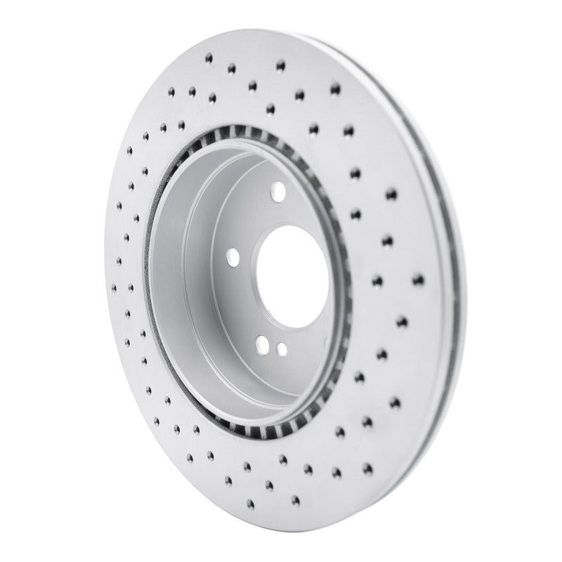DFC 98-09 Chrysler Crossfire Rear Left Drilled Geoperformance Rotor