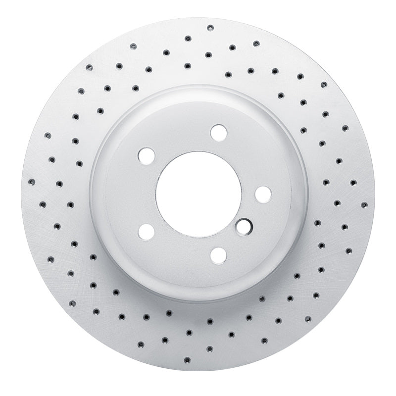 DFC 04-10 BMW 535I Front Left Drilled Geoperformance Rotor