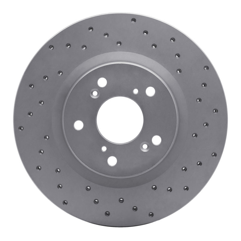 DFC 12-16 Honda Cr-V Front Right Drilled Geoperformance Rotor