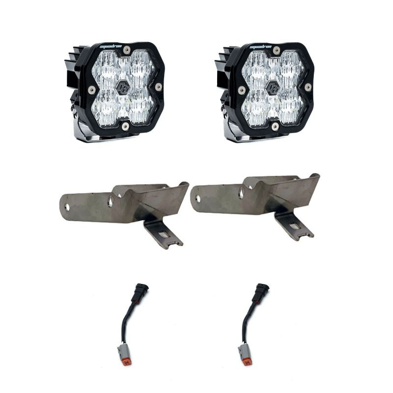 Baja Designs 99-10 Ford Super Duty Squadron 2.0 Sport Fog Pocket Kit