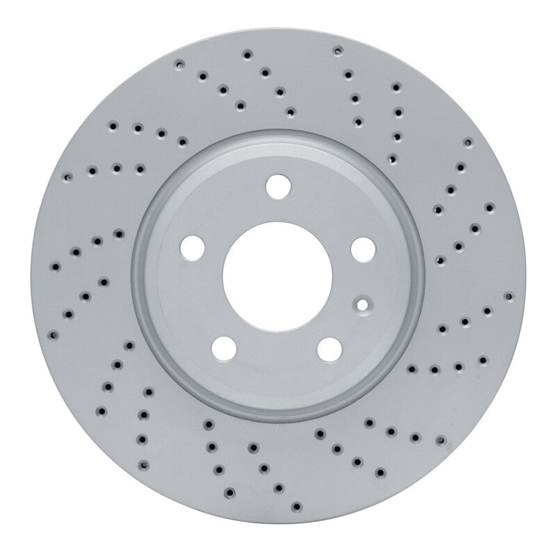 DFC 08-12 Audi Q5 (Mexico) Front Right Drilled Geoperformance Rotor