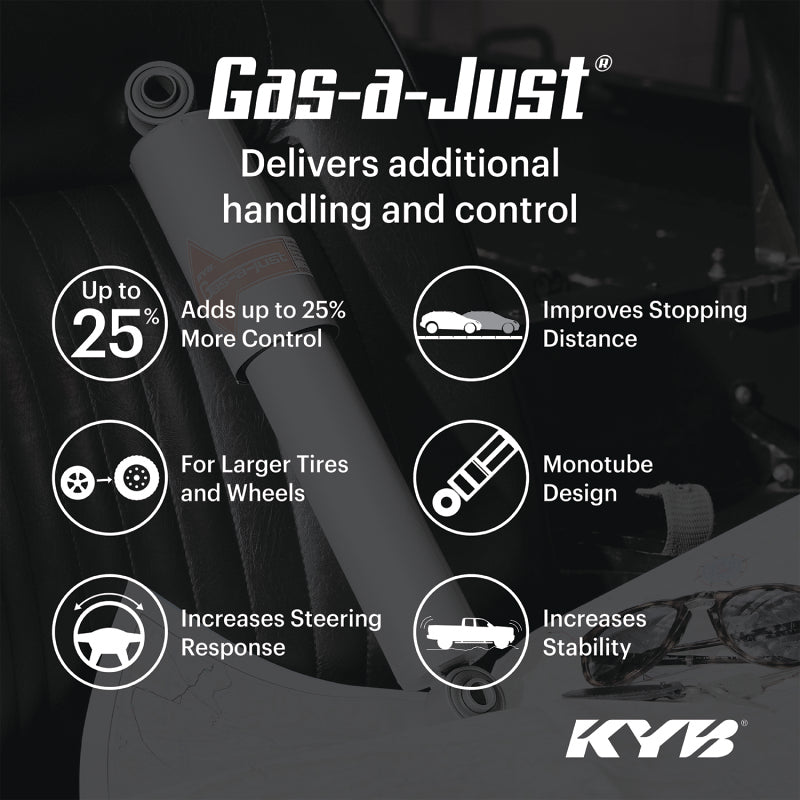 KYB Shocks & Struts Gas-A-Just Front FORD Mustang II 1971-73 MERCURY Cougar 1971-73