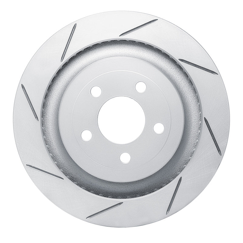 DFC 15-23 Ford Mustang Rear Left Slotted Geoperformance Rotor