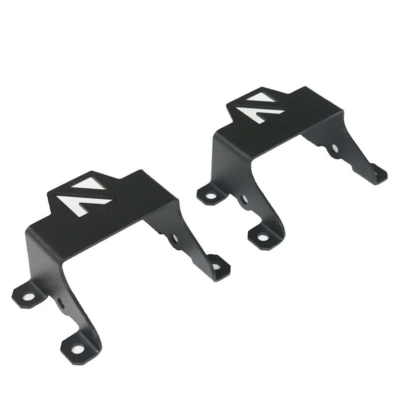 Nacho Lighting Jeep JL/JT Nacho SAE Only Amber Plug N Play Fog Light Kit (Bumper Kit)