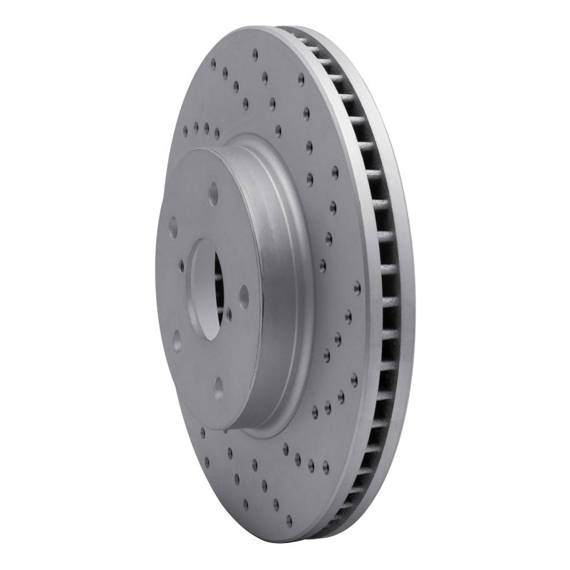 DFC 15-19 Subaru Legacy Front Right Drilled Geoperformance Rotor