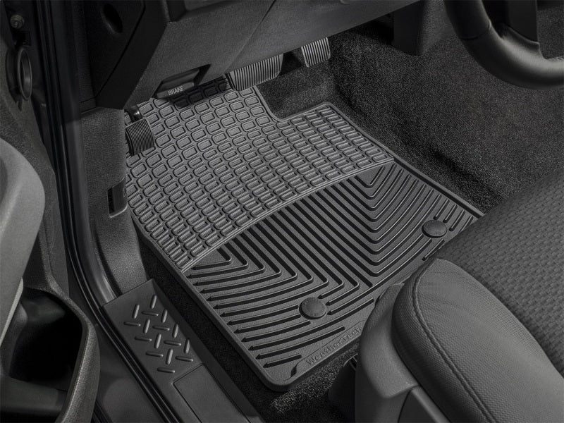 WeatherTech 2014-2015 Mercedes-Benz S-Class Rear Rubber Mats - Black