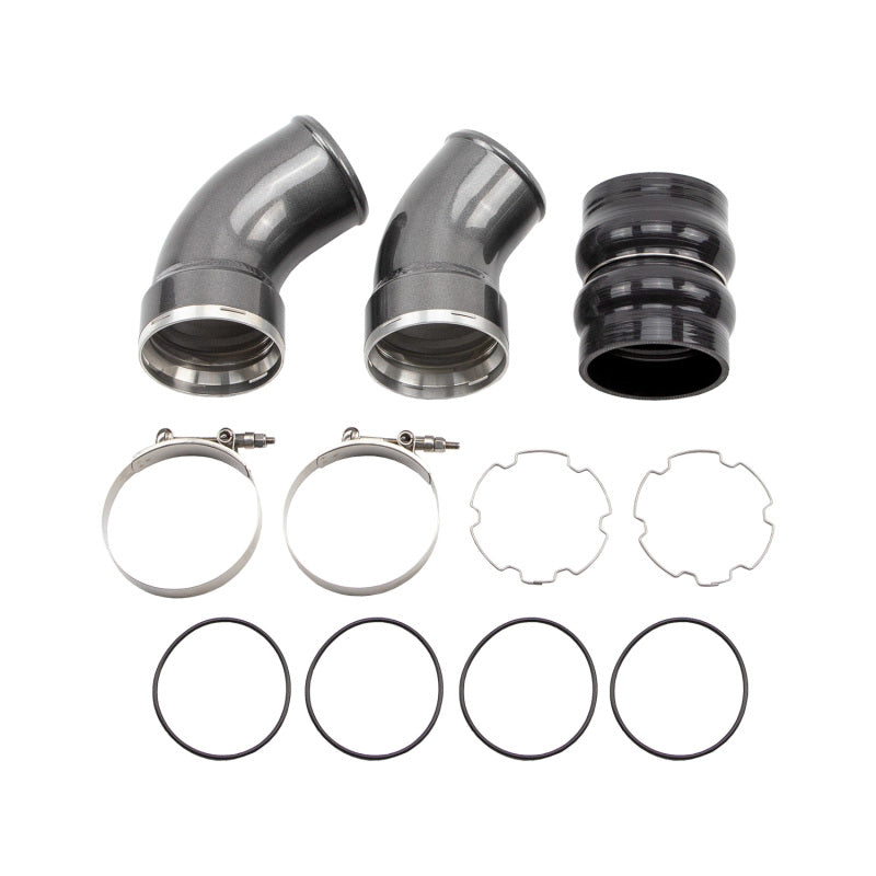 Wehrli 06-10 GM Duramax LBZ/LMM Passenger Side 3.5in Intercooler Pipe - Illusion Blueberry
