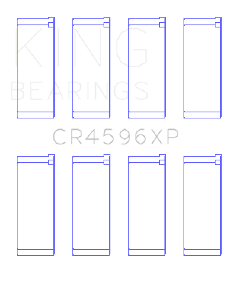 King Engine Bearings BMW S14B20/S14B23/S14B25 (Size STD) Performance Rod Bearing Set