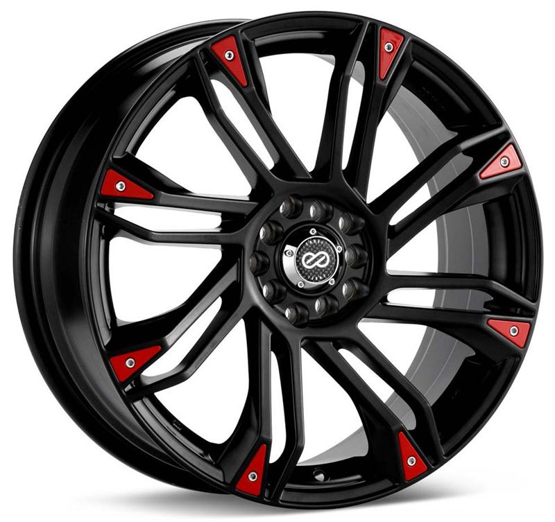 Enkei GW8 18x7.5 5x100/114.3 42mm Offset 72.6 Bore Matte Black Wheel