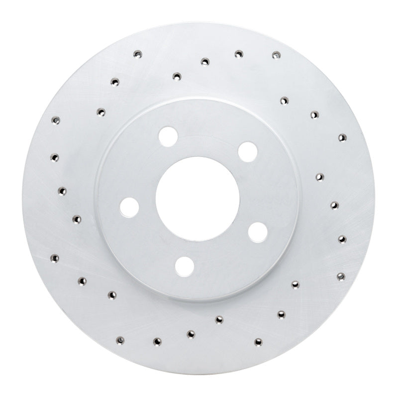 DFC 95-00 Chrysler Cirrus Front Left Drilled Geoperformance Rotor