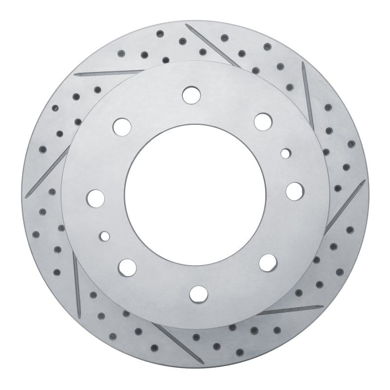 R1 19-25 Buick Envision Front Right Drilled & Slotted Geo-Carbon Rotor