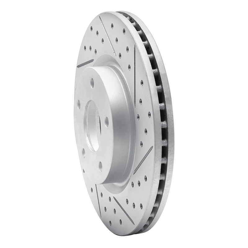 R1 13-25 Nissan Altima Front Right Drilled & Slotted Geo-Carbon Rotor