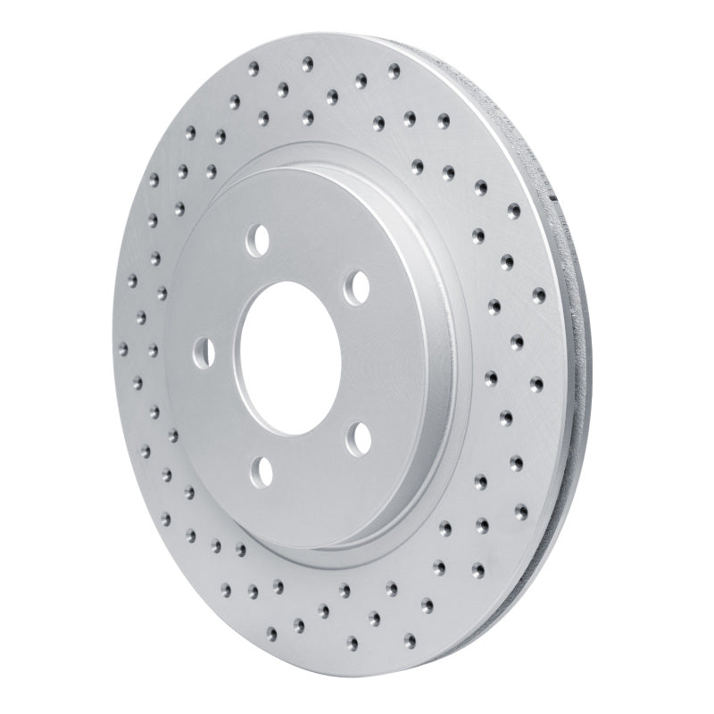 DFC 05-14 Ford Mustang Rear Left Drilled Geoperformance Rotor