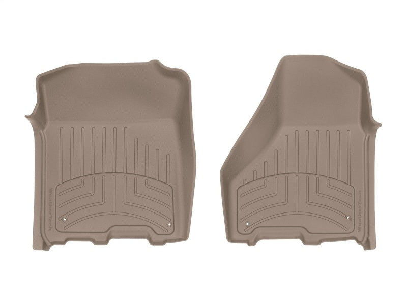 WeatherTech 12-18 Dodge Ram 1500 Crew Cab / Extended Cab Front FloorLiner HP - Tan