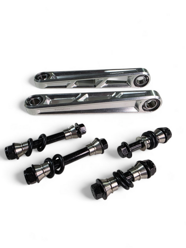 Elektric Offroad 2024+ Can Am Maverick R Front Sway Bar Links Anodized Clear