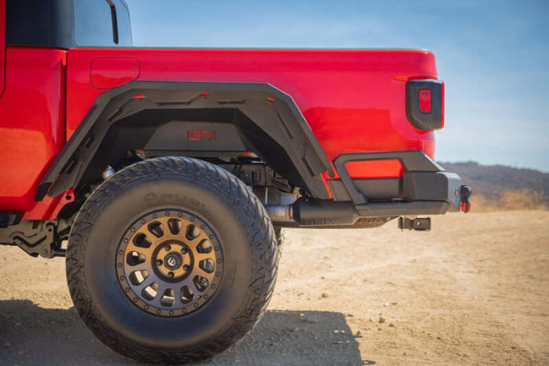 Body Armor 4x4 19-23 Jeep Gladiator JT Rear Fender Flares