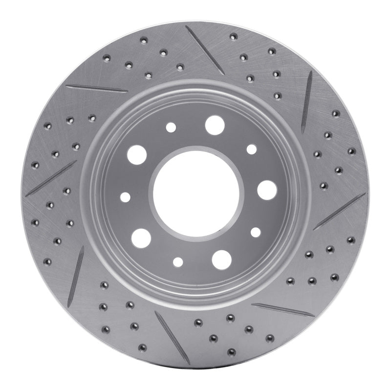 R1 14-21 Ram Promaster 3500 Rear Left Drilled & Slotted Geo-Carbon Rotor