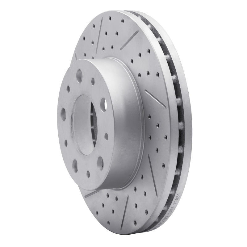 R1 14-26 Ram Promaster 2500 Front Left Drilled & Slotted Geo-Carbon Rotor