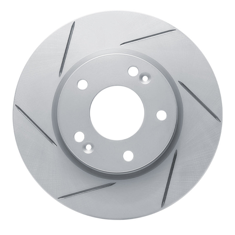 DFC 01-05 Hyundai Santa Fe Front Left Slotted Geoperformance Rotor