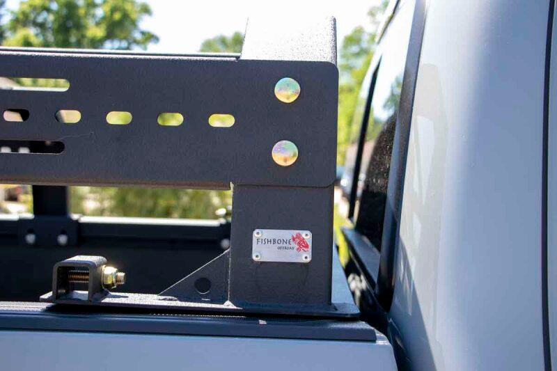 Fishbone Offroad 05-22 Toyota Tundra Bed Rack 74In Bed Tackle Rack