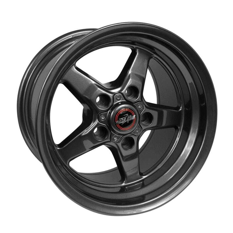 Race Star 92 Drag Star 15x10 5x115 BC 6.25 BS ET 19.00 Bracket Racer Gloss Black Wheel
