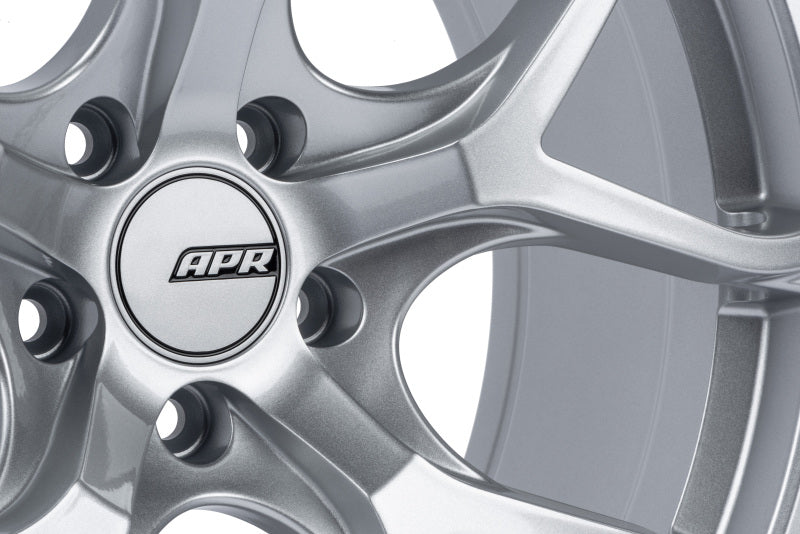 APR A01 Flow Formed - 20x9.0 - 5x112 - ET42 - 66.5mm Center Bore - Hyper Silver Wheel