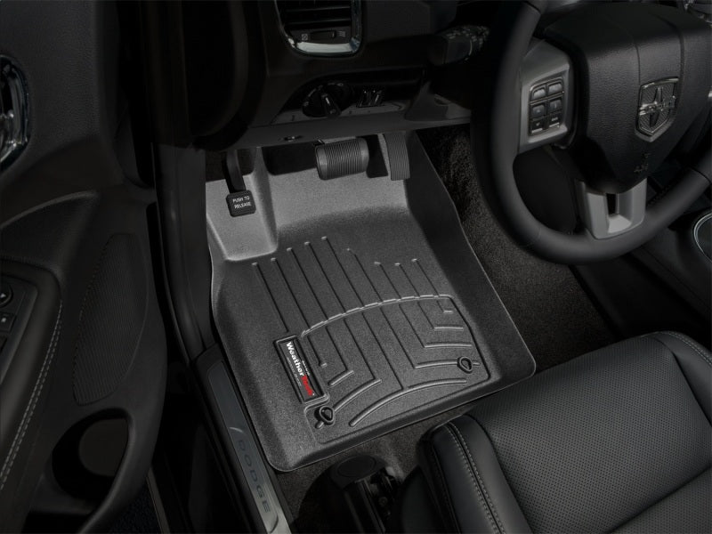WeatherTech 11+ Dodge Durango Front FloorLiner - Black