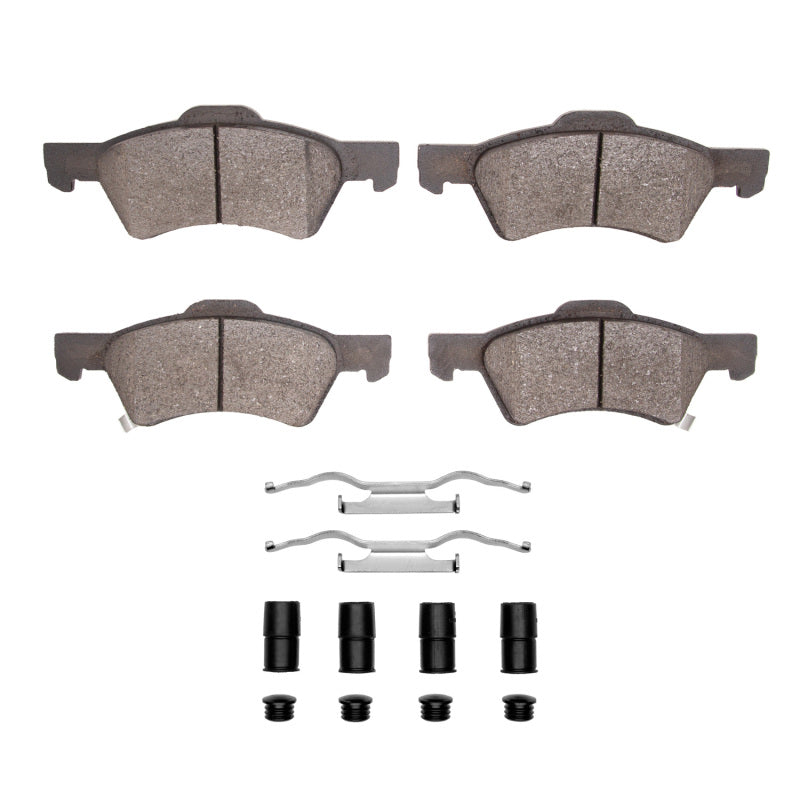 R1 2001-2007 Chrysler Voyager Front R1 Semi Met Pads & Hardware Kit