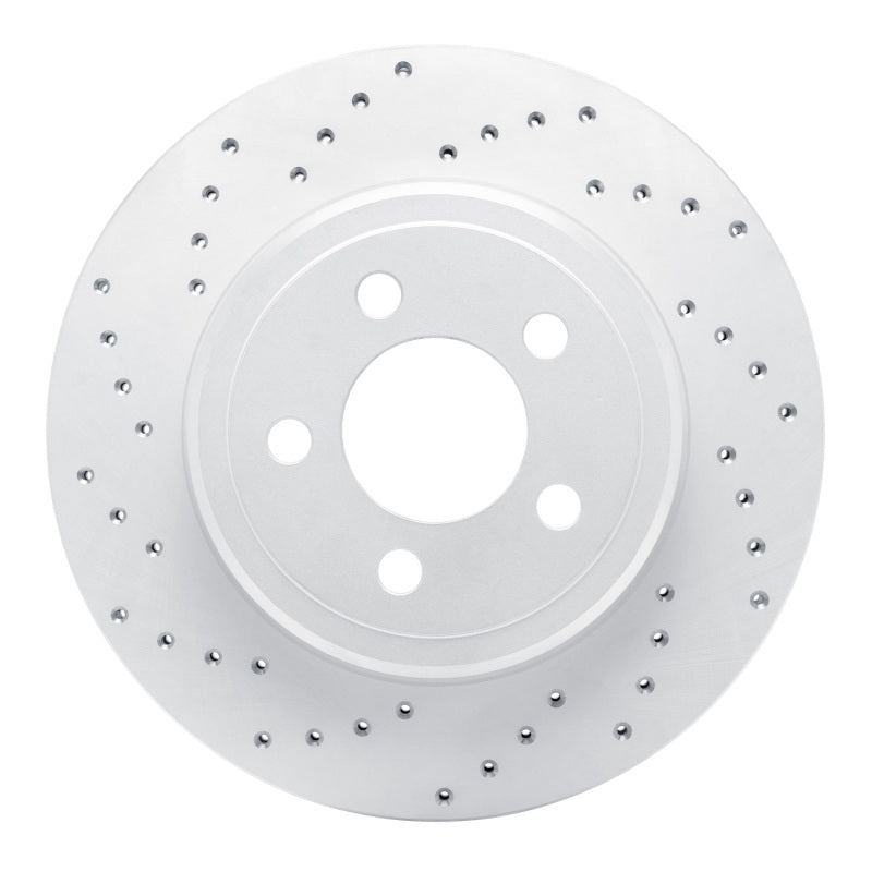 DFC 05-23 Chrysler 300 Rear Left Drilled Geoperformance Rotor