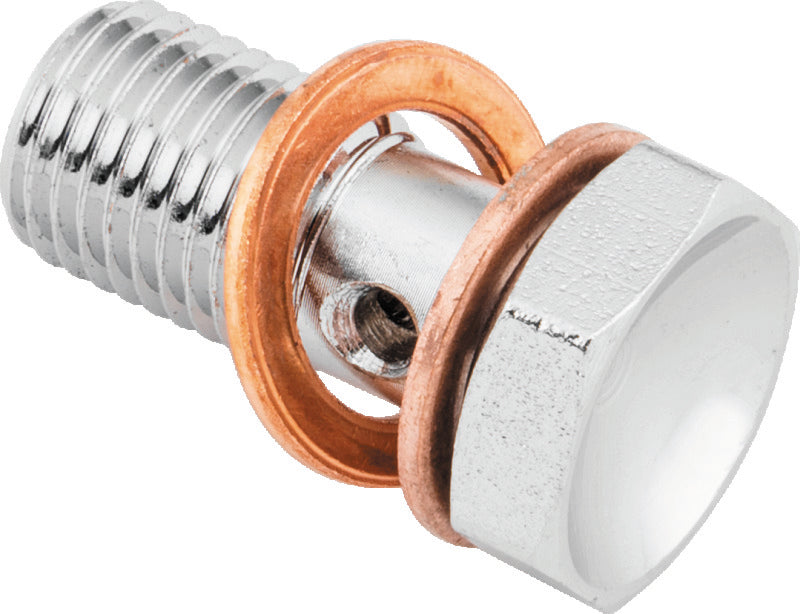 Twin Power Stainless Brake Fitting 3/8 Inch Banjo Bolt