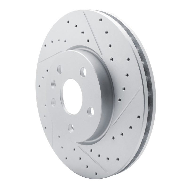 R1 10-25 Buick Allure Front Right Drilled & Slotted Geo-Carbon Rotor