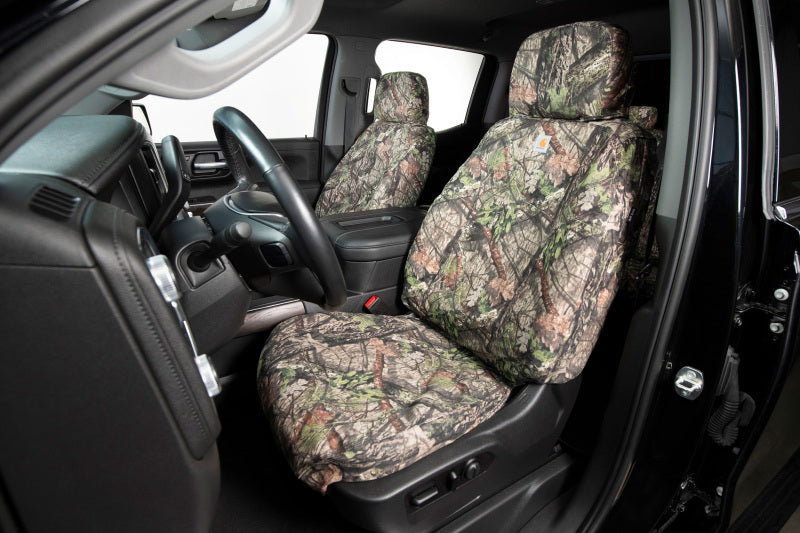 Covercraft 21-24 Jeep Wrangler Carhartt Camo SeatSaver Custom Second Row Seat Covers - Mossy Oak