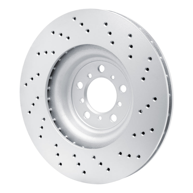 R1 15-20 BMW M4 Left Front Drilled GeoSPEC Coated Rotor