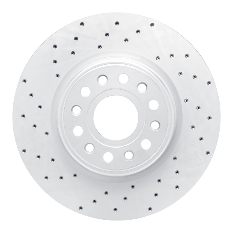 DFC 19-25 Ram 1500 Front Left Drilled Geoperformance Rotor