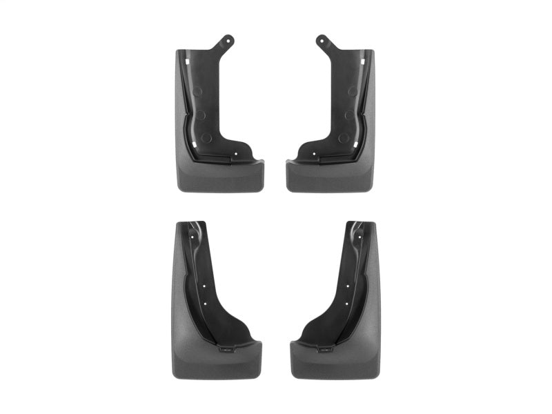 WeatherTech 23-25 Honda Pilot No Drill Front & Rear MudFlaps - Black