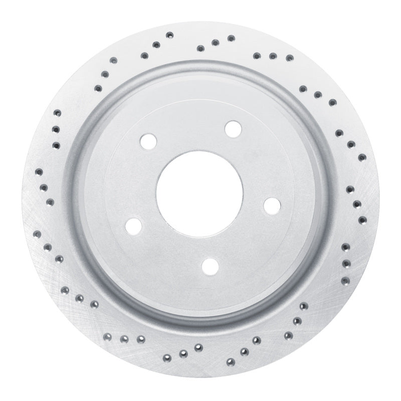 DFC 97-13 Cadillac Xlr Rear Left Drilled Geoperformance Rotor