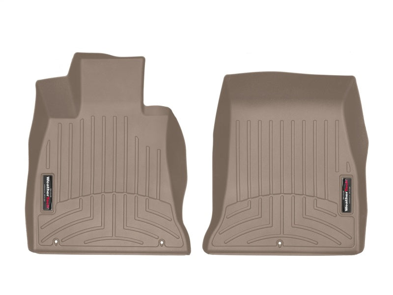 WeatherTech 2018+ Kia Stinger Front FloorLiner - Tan